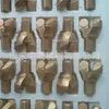 Broca de anclaje Zhongsheng con piezas completas y medias de insertos de compuesto de diamante reforzado