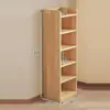 Estantería de Madera Maciza Estante de Almacenamiento Sala de Estar de Pie Simple Infantil Librero Hogar Multicapa Dormitorio Estudiante Oficina Almacenamiento