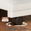 Suporte para torre de computador, suporte de camada dupla, rack de armazenamento de mesa móvel sob a mesa