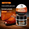 Yi Jie Liang 50g creme nutritivo de óleo de ovelha óleo para manutenção de couro sapatos brilhantes cor preta universal fábrica de engraxate atacado