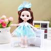 Bonecas Exclusivas de 17cm com Múltiplos Articuladores e Peças Intercambiáveis Princesa Fantasia Nova Boneca Conjunto de Brinquedos para Meninas