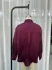 ZA comercio exterior 2020 primavera y otoño nuevo estilo europeo y americano para mujer solapa fila de botones dorados textura de satén de seda camisa