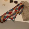 Cinta Retro Francesa Larga Estrecha Bufanda de Seda Diadema Corbata Cola de Caballo Hada Elegante Banda para la Cabeza Banda Variedad Bufanda Venta al por Mayor