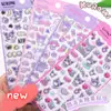 Shanle Auténticos Pegatinas Dulces Estéreo 3D Coolomi para Niños y Niñas Sanrio Funda de Teléfono Móvil Pegatinas Decorativas para Tazas de Agua