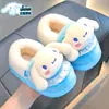 Pantuflas de algodón para niños Sanrio de invierno, unisex, con diseño de My Melody, cálidas y forradas de felpa, adecuadas para usar en interiores, para combinar padres e hijos y para bebés