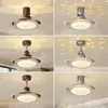 2026 Nuevo Restaurante Italiano Ventilador de Techo con Luz Ventilador de Techo Luz Hogar Creativo Habitación Infantil Silencioso Dormitorio Ventilador de Techo con Luz