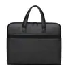 Bolsa para Laptop Atacado, Bolsa Simples para Conferência de Negócios, Bolsa Grande para Documentos, Bolsa para Informações com Zíper, Logotipo Impresso