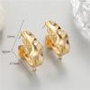 Aretes de metal semifabricados de venta caliente transfronteriza aguja de plata 925 diseño nicho colgante de perlas accesorios para aretes tipo C al por mayor