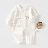 Ropa Clase A Algodón Puro Sin Etiquetas Mameluco de Mariposa para Recién Nacido Esencial para la Bolsa de Maternidad Novedad Otoño 2026 Ropa Cómoda