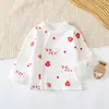 Camiseta de algodón para bebés, ropa interior para niños, cárdigan de algodón para otoño, ropa interior sin mangas para niñas, top de casa