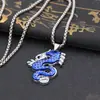 Cadena de suéter de moda todo partido explosiones estilo hip-hop ins colgante de acero de titanio accesorios para parejas collar para hombre de nicho venta al por mayor
