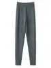 Pantalones de cachemira de cabra 100 % pura para mujer, pantalones de cachemira gruesos de cuatro capas, leggings cálidos, ropa interior ajustada, nuevos para otoño e invierno.