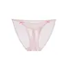 Calcinha de renda sexy estilo francês de luxo leve, malha respirável oca de desejo puro, fundo de algodão puro, calcinha feminina sem costura