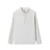 Sudadera básica de otoño e invierno versátil de alta elasticidad cómoda con media cremallera, bolsillo sellado, para exteriores, estilo casual de moda, camisa base