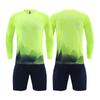 Traje de entrenamiento de competición de manga larga al por mayor, uniforme deportivo de fútbol para adultos, jersey estampado para hombre y mujer, uniforme de equipo estampado.