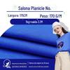 40 Solona single-sided jersey liso cvc algodão camiseta malha tecido 170g poliéster algodão jaqueta vestuário tecido