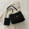 Bolso de Mujer 2026 Moda Nuevo Bolso Tote de Gran Capacidad Bolso de Hombro Versátil con Cadena Bolso para Estudiante Universitaria para el Viaje Matutino