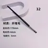 Cangzhou Pincel de Maquiagem Série Flan de Seda Pincel para Sobrancelha Pincel para Sombra nos Olhos Pincel para Lábios 12 Cabelo de Pônei Pincel para Sombra no Nariz Pincel de Esfumar
