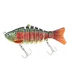 Nuevo Señuelo Falso Luya de 7 Secciones Sumergible Multi-Sección para Peces 10cm Señuelo Luya Mino Señuelo Duro Señuelo de Pesca Fábrica de Equipo de Pesca Transfronterizo