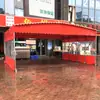 Toldo retráctil, Marquesina móvil grande corrediza, Almacén para estacionamiento de autos, Carpa de puesto, Parasol de verano, Engrosado