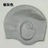 Gorro de silicona para protección auditiva sin logo, empaque fino, gorro de natación para adulto para cabello largo, gorro de natación para aguas termales para hombres y mujeres, venta al por mayor, gorro de natación impermeable