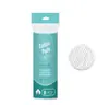 Almohadillas de Algodón Redondas para Maquillaje, Compuesto de Algodón Spunlace Engrosado, Bordes Sellados con Aguja Pura, Almohadillas Embosadas para Desmaquillar, 58 mm