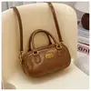 Bolsa de Bolos Transfronteriza para Mujer, Bolso Versátil Estilo Coreano, Bolso de Moda de Gran Capacidad para Otoño, Bolso de Hombro Cruzado para el Trabajo