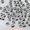 Accesorios para Uñas, Pedrería con Base Puntiaguda, Pedrería con Forma de Ángulo Recto, Decoraciones de Uñas de Lujo Transparentes al por Mayor, Pedrería Plana con Forma de Flor de Ciruelo de 6 mm
