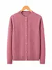 Top de punto hueco de manga larga color burdeos simple de alta gama para mujer 2026 principios de otoño estilo fino elegante holgado top rejuvenecedor