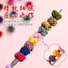 Nudo de Piña Pulsera Trenzada de Bucle de Alambre Hecha a Mano Accesorios Accesorios para Joyería DIY Cordón para Collar con Nudo de Piña