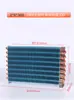 Condensador pequeño sin carcasa, intercambiador de calor, componentes de refrigeración, intercambiador de calor, tubo de cobre, aletas de aluminio, radiador de computadora