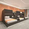 Hotel de e-Sports, Dormitório Cápsula Espacial, Albergue da Juventude, Pousada, Beliches de Dois Andares para Múltiplas Pessoas (Três, Quatro, Cinco Pessoas), com Beliches Superiores e Inferiores Especializados
