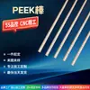 Varilla de Polietereétercetona PEEK, aislamiento de varilla PEEK, resistencia a altas temperaturas, piezas PEEK ignífugas, resistencia al procesamiento, fabricante directo
