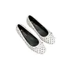 Zapatos Planos para Mujer con Lazo de Lunares que Aumentan la Altura 5 cm Nuevo Estilo 2026 Zapatos Mary Jane de Gamuza sin Cordones Inspirados en Chanel