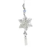 [Hielo Azul Copo de Nieve Grande] Lanyard para Cámara CCD Cuentas Hechas a Mano Corazón de Niña Cadena para Teléfono Móvil Ins Colgante Lindo para Teléfono Móvil
