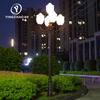 Luz de jardín de 3 m para el hogar, 220 V, impermeable, para exteriores, jardín, villa, poste alto, comunidad, parque, retro, LED, farola