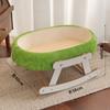 Cama para Gatos, Alfombrilla para Gatos, Cama Mecedora, Hamaca para Gatos, Cesta Colgante, Cama Elevada para Dormir en Verano para Mascotas, Accesorios para Gatos, Adecuado para Todas las Estaciones