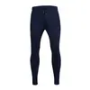 Pantalas Esportivas Masculinas de Seda Fina para Verão, Marca Tendência, Corte Slim, Secagem Rápida, Moda Outdoor, Elásticas, Longas, Casuais