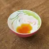 Caneca de Chá Hibisco Transparente Antiga Pintada à Mão Pedra de Rocha Mineral Branca Cerâmica Caneca Mestra Conjunto de Chá Kung Fu Alto Valor de Aparência Caneca para Degustação de Chá Tigela de Chá