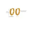 Aretes de tachuela de circonita incrustada en cobre, aretes de argolla lisos, aretes de gota de agua y flor, sensación de lujo ligero y alta gama, joyería transfronteriza que no se decolora para mujeres