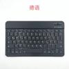 Teclado Bluetooth Transfronterizo Tailandés Ruso Español Multilingüe Lote Pequeño Idioma Serigrafía Teléfono Móvil Tableta Teclado Universal