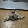 Pinza para el Cabello de Metal para Mujer, Pinza Tiburón de Lujo de Alta Gama, Pasador para Peinados Recogidos, Accesorio para el Cabello con Perlas para la Parte Trasera de la Cabeza