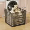 Cesta para ropa sucia para guardar ropa sucia y juguetes cesta de almacenamiento baño con ruedas carrito pequeño móvil cesta para ropa sucia del hogar cesta de lavandería