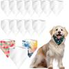 Toalla Triángulo para Perro Personalizada por el Fabricante Logo Personalizado Imagen Texto Forma Toalla Triángulo para Mascota Toalla Babero Personalizada