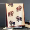 Chal estilo europeo tipo cachemir con motivo de caballo, cálido para otoño e invierno, con flecos, doble cara, engrosado, tacto de alta gama, en stock