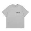 Camiseta de Algodão Unisex Tendência Marca High Street Estilo Americano Solta para Casal Essenciais de Nevoeiro Manga Curta Atacado