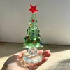 Amazon Crystal Craft Regalo de Navidad Pentagrama Tachonado de Diamantes Árbol de Navidad Decoración de Mesa para Sala de Estar Regalo de Navidad
