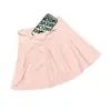 Saia Curta de Yoga com Bolso Traseiro para Verão Feminino, Novo Estilo 2026, Slim-Fit Petite, Saia Evasê Anti-Exposição