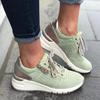 Comercio Exterior Transfronterizo Talla Grande Tenis de Moda para Mujer Primavera y Otoño 2024 Nuevo Europeo y Americano Fondo Grueso Uso Exterior Zapatos Casuales de Boca Baja para Mujer