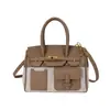 Bolso de Bloques de Color de Moda de Gran Capacidad 2026 Nuevo de Verano Bolso Cruzado Elegante para el Trabajo Bolso de Mano de Alto Valor para Mujer